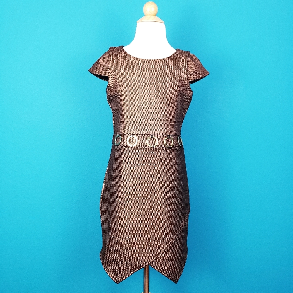 🆕️🎈😊 BLUSH by US Angels Textured Metallic Dress // (CHILD) // (NWT)
